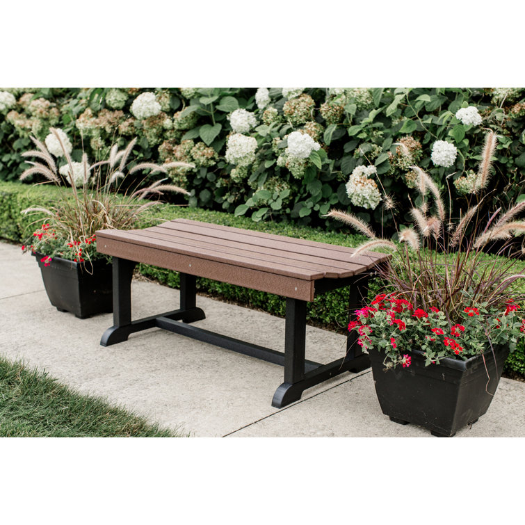 No maintenance garden discount bench